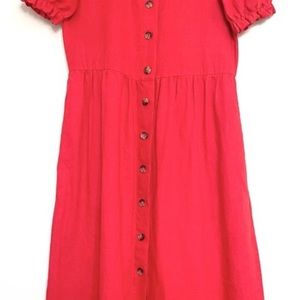 Aritzia wilfred soft linen midid dress